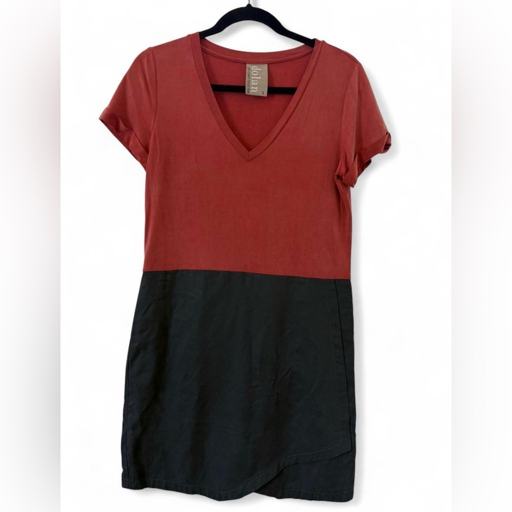 Dolan Left Coast Collection Color‑Block Dress